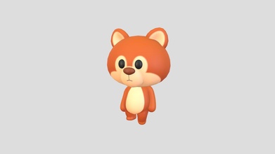 character056 rigged squirrel - buy royalty free 3d model balucg 0c8c61f 3d print model - Mito3D