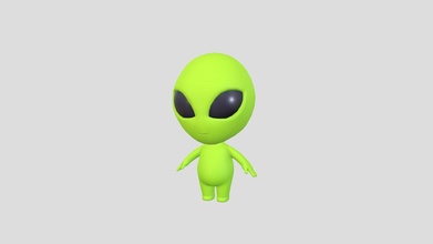 character087 extraterrestre acheter royalties libre 3d modèle balucg ce0a218 3d print model - Mito3D