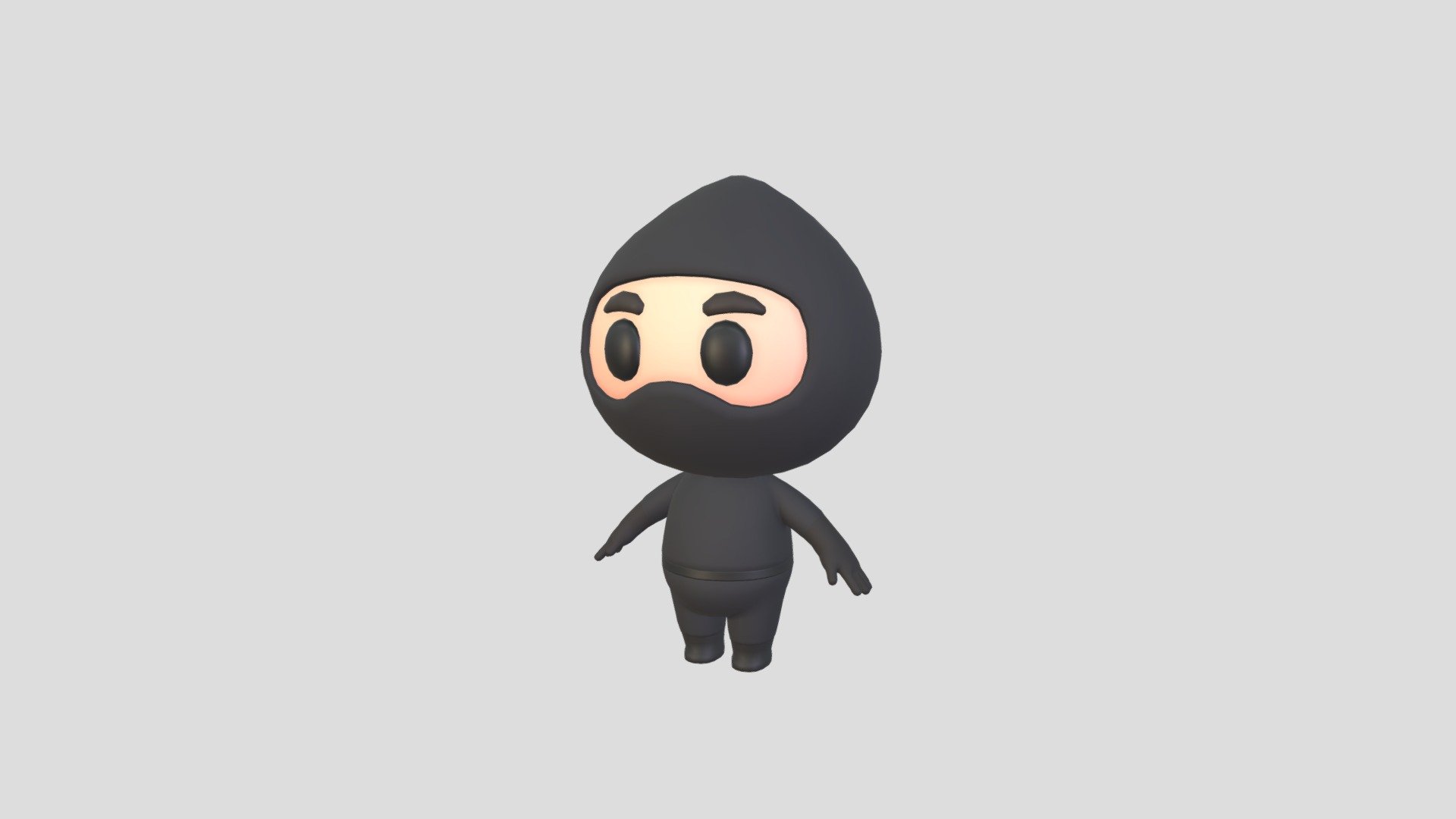 character089 ninja - buy royalty free 3d model balucg 58a6544 3D print model - Mito3D