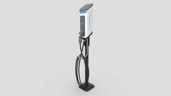 charging station - buy royalty free 3d model chakkitpp power charger energy battery smart electricity hybrid plug supply ev auto charge vehicle city electric chargepoint 3d print model - Mito3D