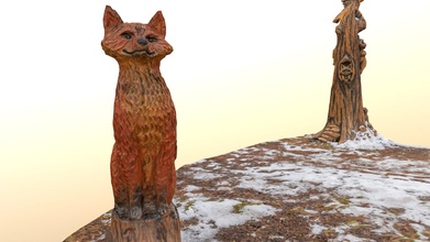 cherry hill animal carvings - 3d model phildevine 2f02857 3d print model - Mito3D
