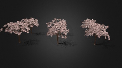 cherry tree variations poly variants - download free 3d model rbg illustrations starkindustries 131af6d 3d print model - Mito3D