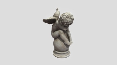 cherubino statua Scarica gratuito 3d modello jm3d jmbarulls 786df64 3d print model - Mito3D