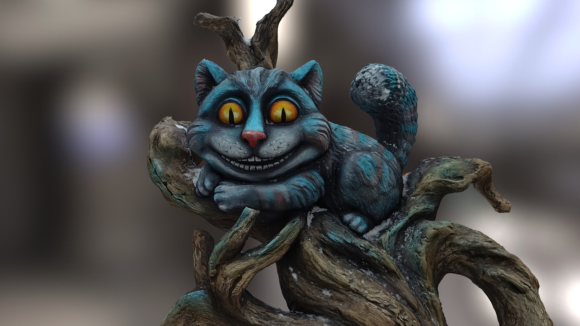 Cheshire gato comprar realeza gratis 3d modelo neo minigan minigans bd79821 3D print model - Mito3D