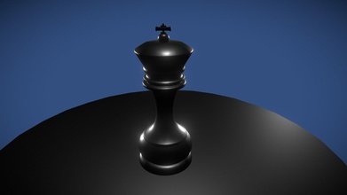 scacchi re alto poli Scarica gratuito 3d modello modelmode 5a3ced0 3d print model - Mito3D