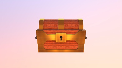 chest - 3d model oriolfrancin99 a6c5652 first made referenced geometry dash 3d print model - Mito3D