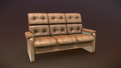 chesterfield sofa - download free 3d model ananda yokesh anandayokesh 310b2e6 classic styled set modeled blender sculpted zbrush textured substance painter please visit https anandayokeshartstationcom check my portfolio 3d print model - Mito3D
