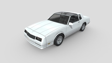 Chevrolet monte carlo ss 1986 acheter royalties libre 3d modèle tedpermana d27b9bb 3d print model - Mito3D