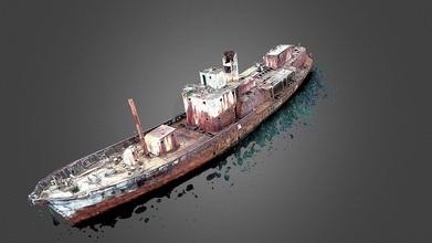 Cheynes ii shipwreck Albany occidental Australie 3d modèle plongée 39 naufrages marine c97f1a1 3d print model - Mito3D
