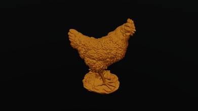 chicken - download free 3d model thunk3d lilyqin1 de60044 3d print model - Mito3D