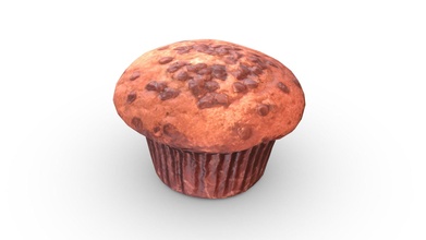 Chocolat puce muffin acheter royalties libre 3d modèle écume mer numérique meerschaumdigital 7f743c6 3d print model - Mito3D