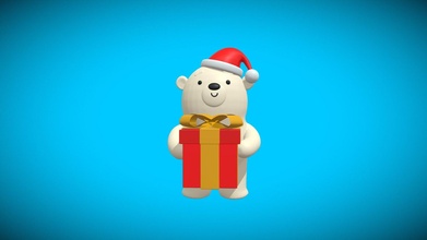 Navidad polar oso descargar gratis 3d modelo matb alcidestamaca 4d346cc 3d print model - Mito3D