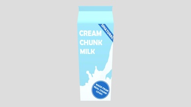 chunky milk - download free 3d model dylanfowler 94b371d 3d print model - Mito3D