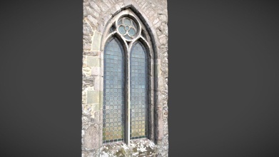 church window 01 - arreton 3d model scottiow 4b7b5d5 3d print model - Mito3D
