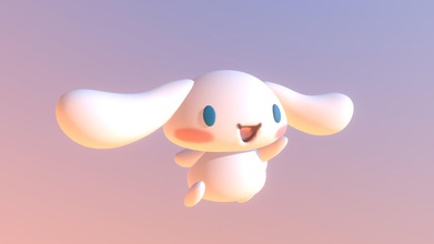 cinnamoroll - download Kostenlose 3d-Modell jiayingc b688fe0 low-poly-Modell Teil Abtretung modeling2 Dank Check-out meine Arbeit 3d print model - Mito3D