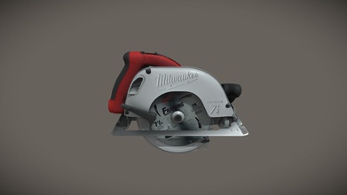 circular saw - 3d model mdenton512 8397d76 power tool made real time browser application 3d print model - Mito3D