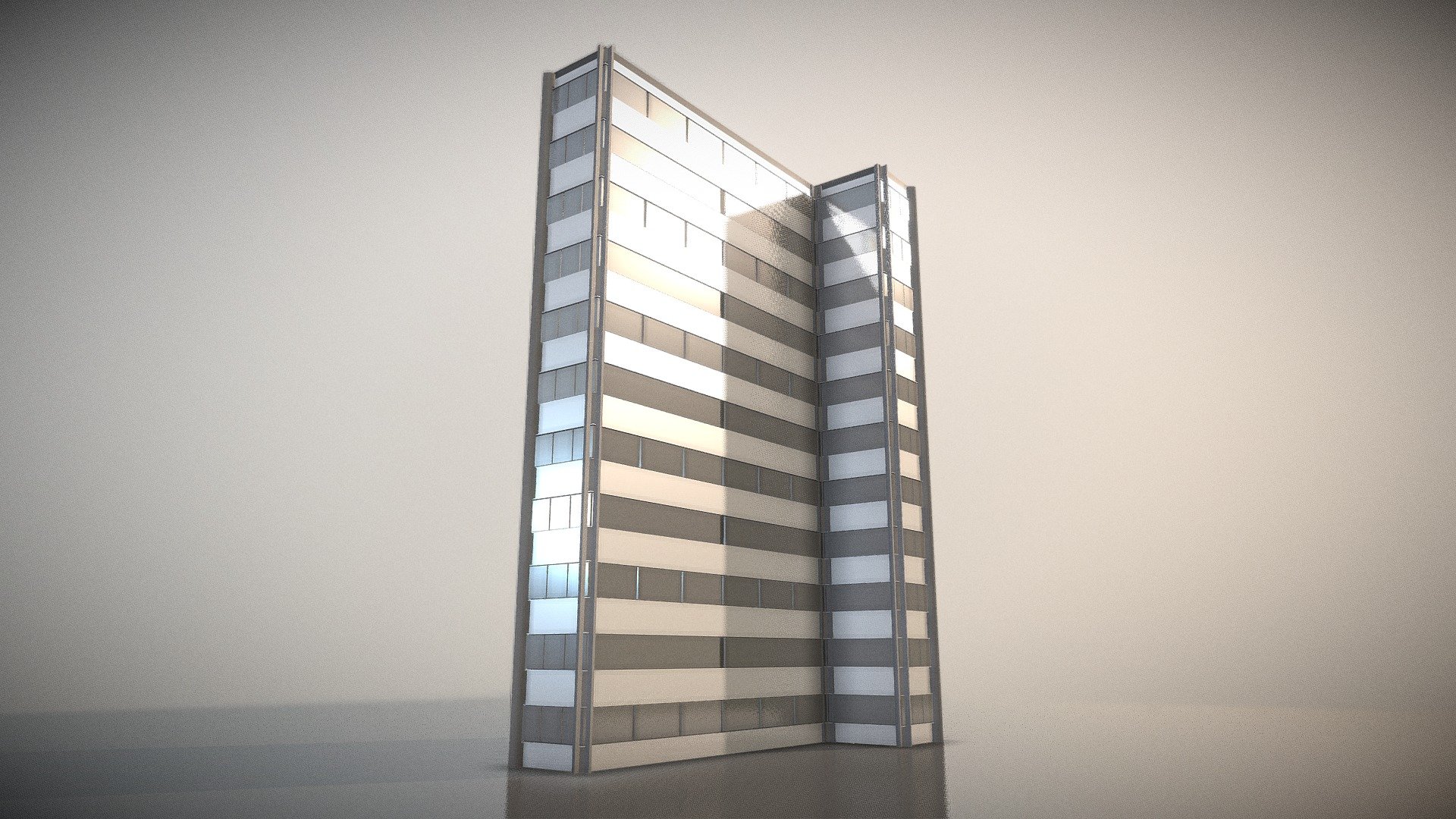 city building design t-1 - buy royalty free 3d model vis-all-3d vis-all tower hotel exterior block skyscraper highrise 3dhaupt software-service-john-gmbh hochhaus city-building-t1 bauwerk wolkenkratzer building-design city-building-design-t-1 urban-building unity architecture scifi futuristic house construction 3D print model - Mito3D