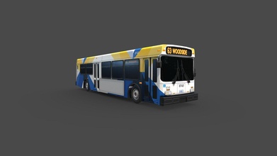 Stadt Bus Halifax Transit Farben 3d Modell Evan hiltz evanhiltz 7664510 3d print model - Mito3D