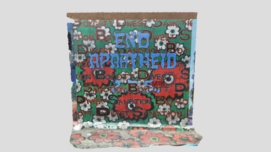 clarion alley mural - apartheid download free 3d model edemaistre 9054288 3d print model - Mito3D