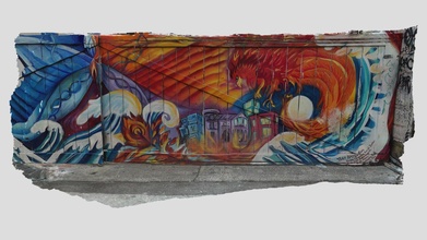clarion alley mural - red bird download free 3d model edemaistre e908c80 3d print model - Mito3D