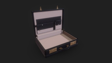 classic briefcase - 3d model miket dark saian 1b67ca9 3d print model - Mito3D