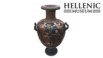 klassisch Hydria zugeschrieben Maler 3d Modell hellenisch Museum d0d4522 3d print model - Mito3D