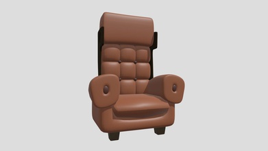 classy chair - download free 3d model 321 blender c0849ee 3d print model - Mito3D