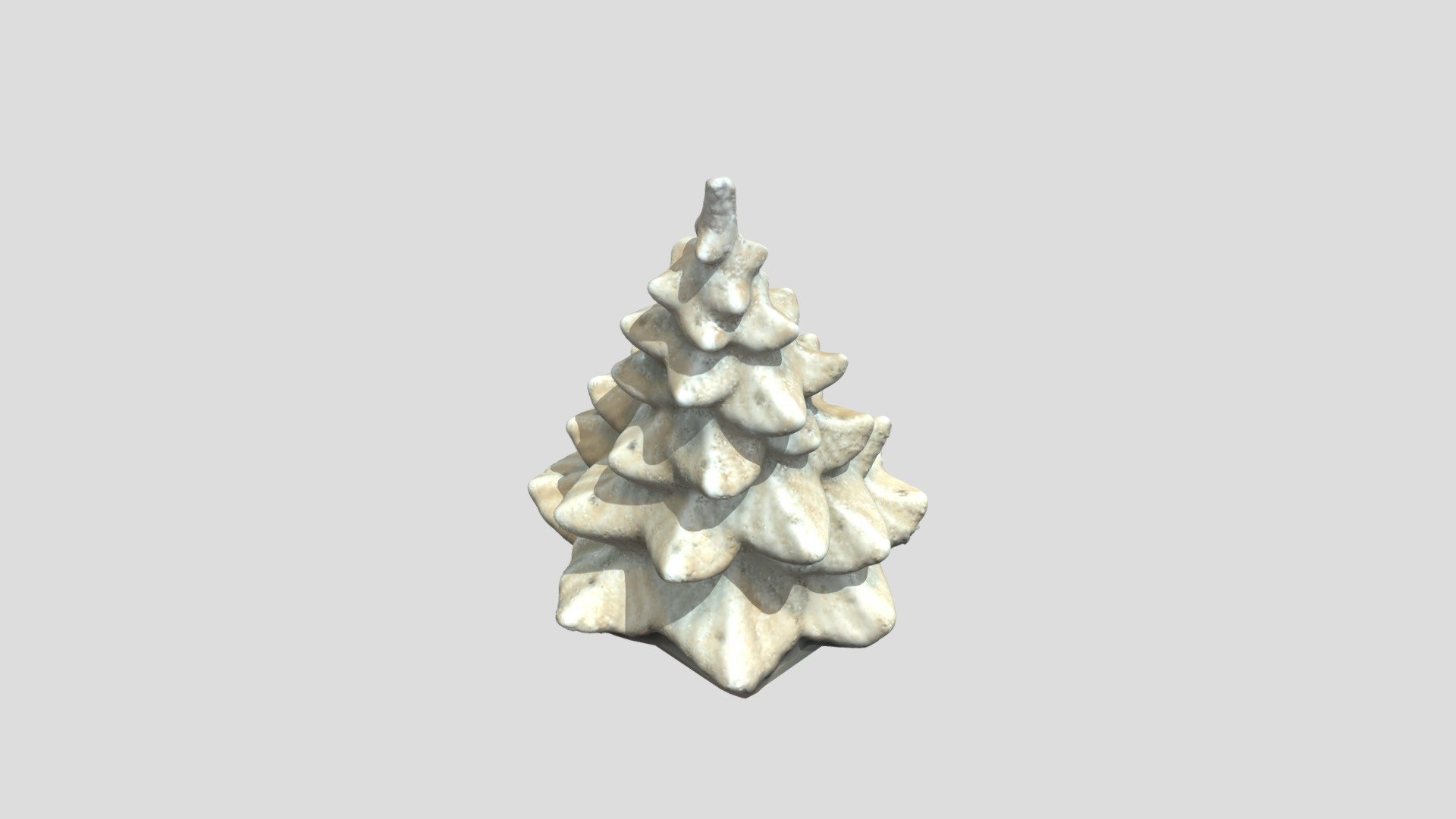 argilla Natale albero Scarica gratuito 3d modello scanmira a539734 3D print model - Mito3D