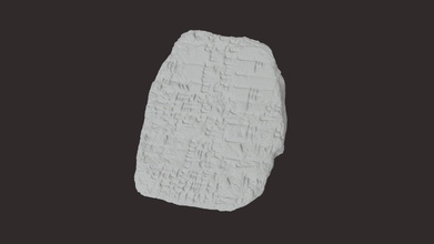 clay tablet circa 2500 bce - download free 3d model ohio university digital archives ohioudigiarchives 6c92a4f 3d print model - Mito3D