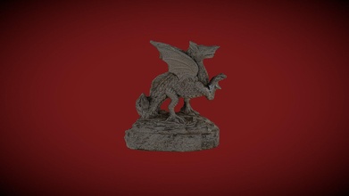 argilla gallese Drago Scarica gratuito 3d modello visione Fontana visionfountain 69de621 3d print model - Mito3D