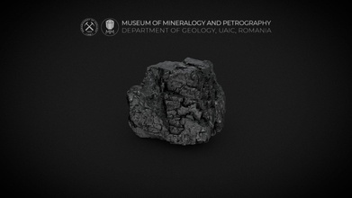 cleavage fragments galena citadelle - 3d model museum mineralogy petrography uaic mineralogypetrographymuseum 4f14f24 3d print model - Mito3D