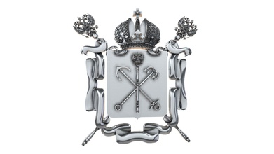 coat arms st petersburg - buy royalty free 3d model mihail burmistrov mishkin79 619b125 3d print model - Mito3D