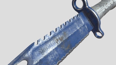 cobalt knife - 3d model flexben1 90568fa 3d print model - Mito3D