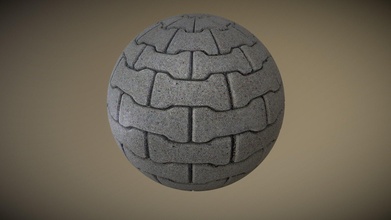 cobblestone 5 high-poly displacement map - buy royalty free 3d model vis-all-3d vis-all 402c5ce 3d print model - Mito3D