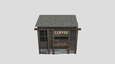 café cabine baixar livre 3d modelo Jamestt e82a115 3d print model - Mito3D