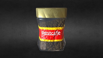 caffè in polvere barattolo - scarica gratis 3d modello kennyt 416b0d5 fbx 3d print model - Mito3D