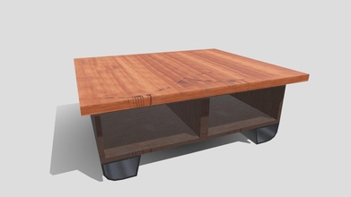 coffee table - 3d model andretran 2641c75 3d print model - Mito3D