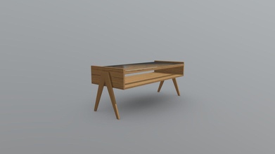 coffee table 120 50 - buy royalty free 3d model robertrestupambudi b9e0a7c 3d print model - Mito3D