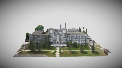 college st scholastica - download free 3d model zatamite 25dd95d my photos generated photogrammetry software 3df zephyr v5000 processing 463 images 3d print model - Mito3D