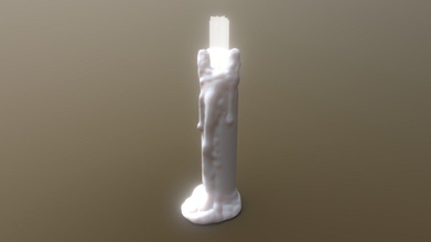 concept art candle - download free 3d model night12fury 4fb5420 3d print model - Mito3D