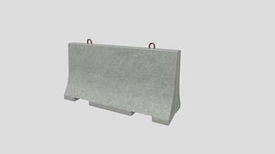 concreto barreira 03 Comprar realeza livre 3d modelo rocz3d d532fff 3d print model - Mito3D