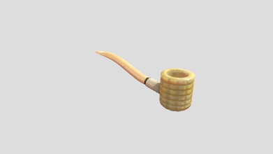 corn cob pipe - 3d model vmcards17 0031ed5 render find tobacco pipes anicent way smoking thats not use very often today&rsquo s modern society they beautiful look artwork within themselves 3d print model - Mito3D
