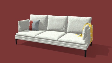 couch - 3d model lebiecki 1419c33 3d print model - Mito3D
