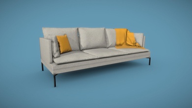 couch - buy royalty free 3d model benbeauart ecb3c4c 3d print model - Mito3D