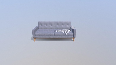 couch model - 3d r23 a01b5c3 3d print model - Mito3D