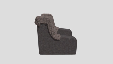 cozy armchair - download free 3d model niki nikshpigarev2005 b453398 50 thousand polygons cover can removed 3d print model - Mito3D