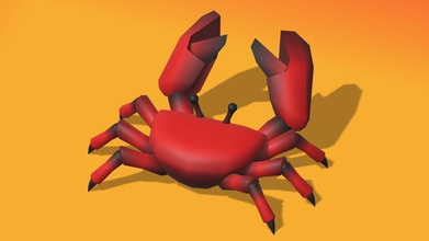 crab claw attack - download free 3d model cubemelongames dcf0e22 3d print model - Mito3D