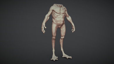 creature body sculpt 4 - buy royalty free 3d model zstuff rumpelshtiltshin 973e568 3d print model - Mito3D