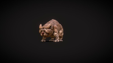 créature chien Télécharger libre 3d modèle câlin 204cb29 3d print model - Mito3D