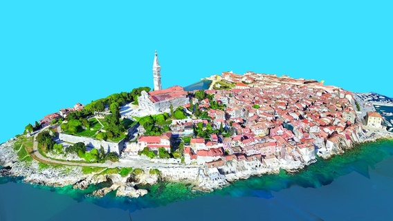 Croazia rovigno r acquistare royalty gratuito 3d modello libanciel Rovigno rovin 3d print model - Mito3D